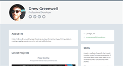 Desktop Screenshot of drewgreenwell.com